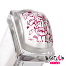 Whats Up Nails - Mini Rectangular Clear Stamper & Scraper