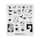 Kads - Zoo 017 Stamping Plate