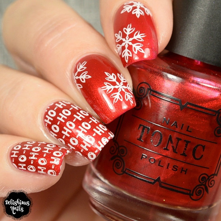 UberChic Beauty - Happy Christmas Stamping Plate