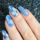 Whats Up Nails - B035 Icy Wonderland Stamping Plate