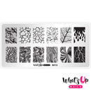 Whats Up Nails - B010 Texture Me Nature Stamping Plate
