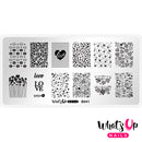 Whats Up Nails - B041 Season of Love Stamping Plate