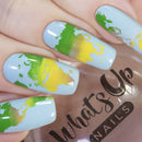 Whats Up Nails - B068 Totally Spaced Out Stamping Plate