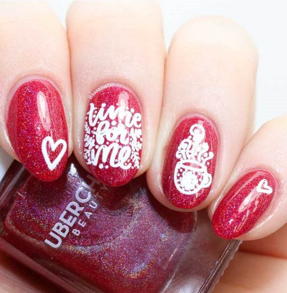 UberChic Beauty - UC Mini - Cozy At Home Stamping Plate