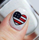 UberChic Beauty - UC Mini - Fourth of July Kawaii Stamping Plate