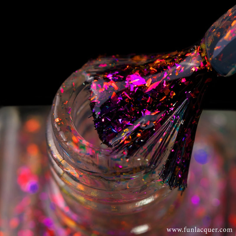 [Preorder, Ships Early Nov] F.U.N Lacquer - Ammolite Nail Polish