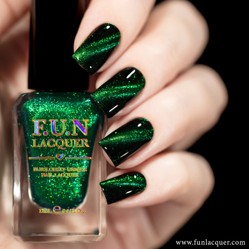 [Preorder, Ships Early Nov] F.U.N Lacquer - Barium Nail Polish (Magnetic)