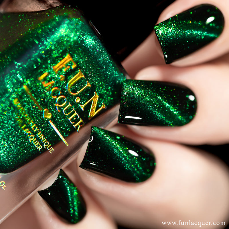 [Preorder, Ships Early Nov] F.U.N Lacquer - Barium Nail Polish (Magnetic)