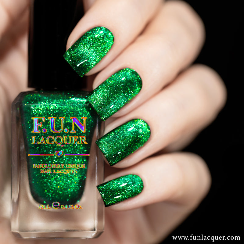 [Preorder, Ships Early Nov] F.U.N Lacquer - Barium Nail Polish (Magnetic)