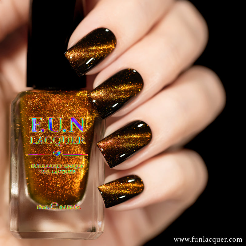 [Preorder, Ships Early Nov] F.U.N Lacquer - Calcium Nail Polish (Magnetic)