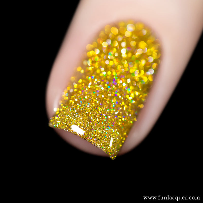 F.U.N Lacquer - Christmas Eve Nail Polish (Flash Reflective)