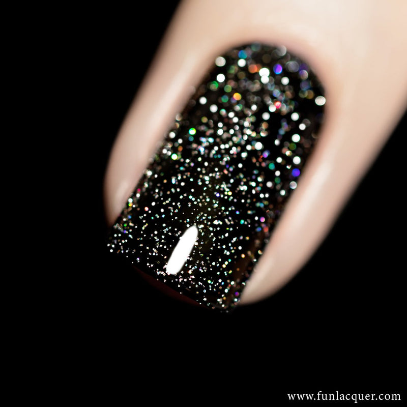 [Preorder, Ships Early Nov] F.U.N Lacquer - Flash Diamond Dust Nail Polish (Flash Reflective)