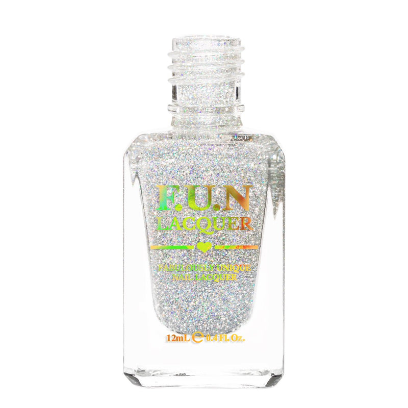 [Preorder, Ships Early Nov] F.U.N Lacquer - Flash Diamond Dust Nail Polish (Flash Reflective)