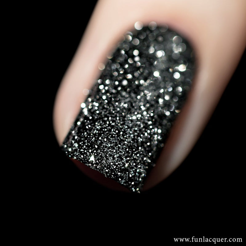[Preorder, Ships Early Nov] F.U.N Lacquer - Flash Platinum Nail Polish (Flash Reflective)