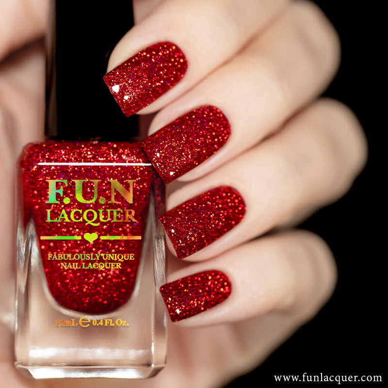 [Preorder, Ships Early Nov] F.U.N Lacquer - Ruby's Shoe Nail Polish