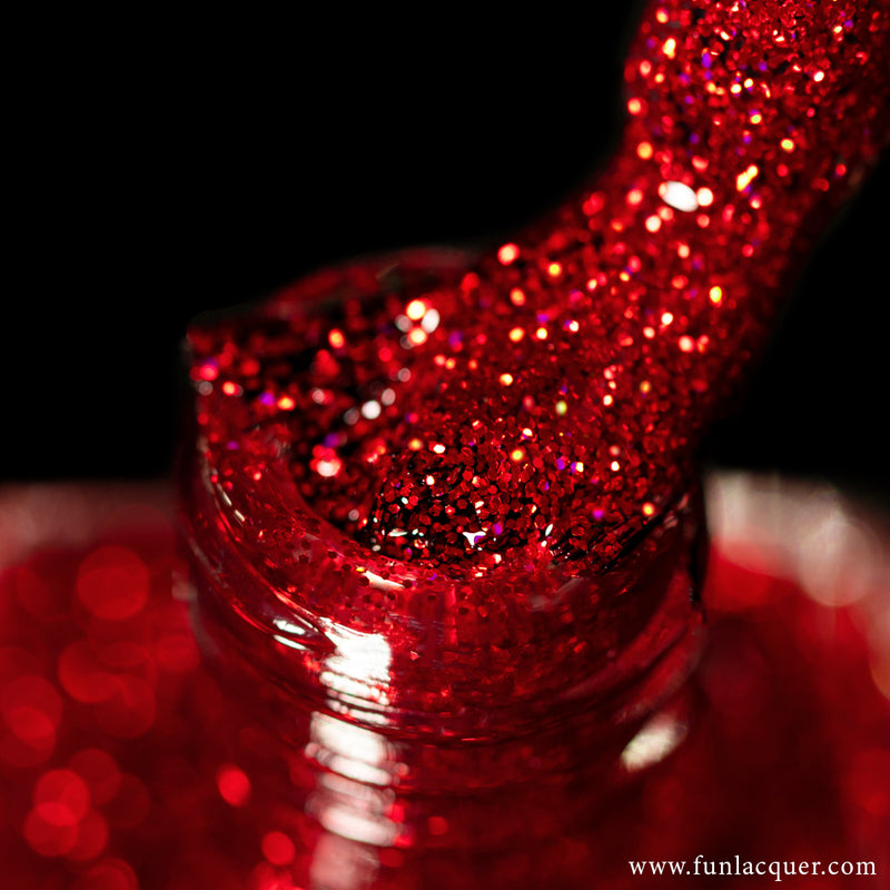 [Preorder, Ships Early Nov] F.U.N Lacquer - Ruby's Shoe Nail Polish