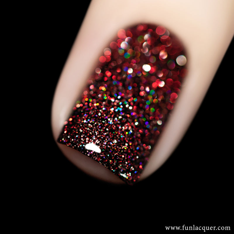 F.U.N Lacquer - Secret Santa Nail Polish (Flash Reflective)