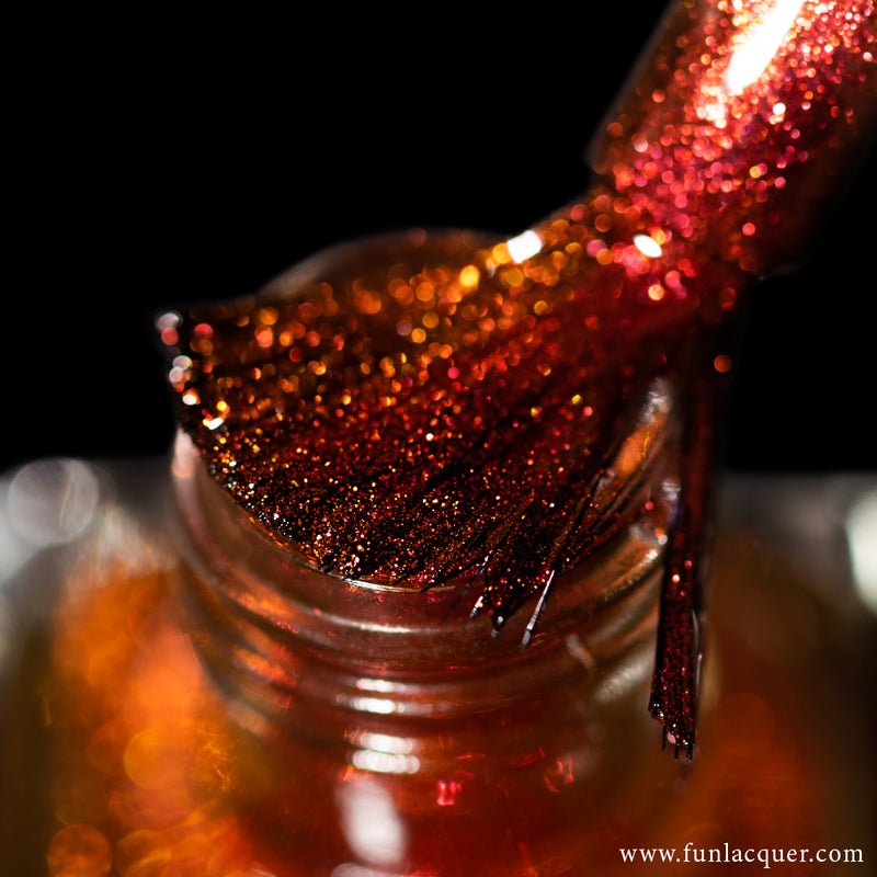 [Preorder, Ships Early Nov] F.U.N Lacquer - Strontium Nail Polish (Magnetic)