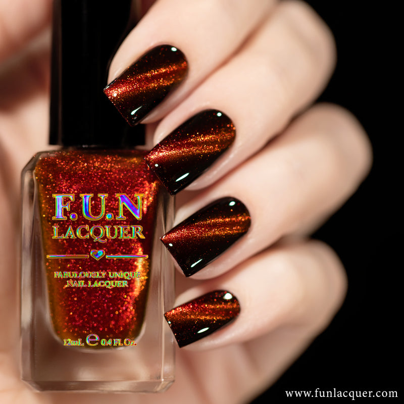[Preorder, Ships Early Nov] F.U.N Lacquer - Strontium Nail Polish (Magnetic)
