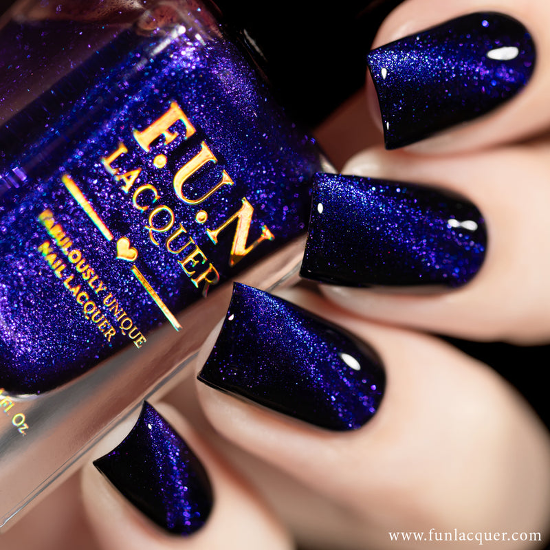 [Preorder, Ships Early Nov] F.U.N Lacquer - Strontium Copper Nail Polish (Magnetic)
