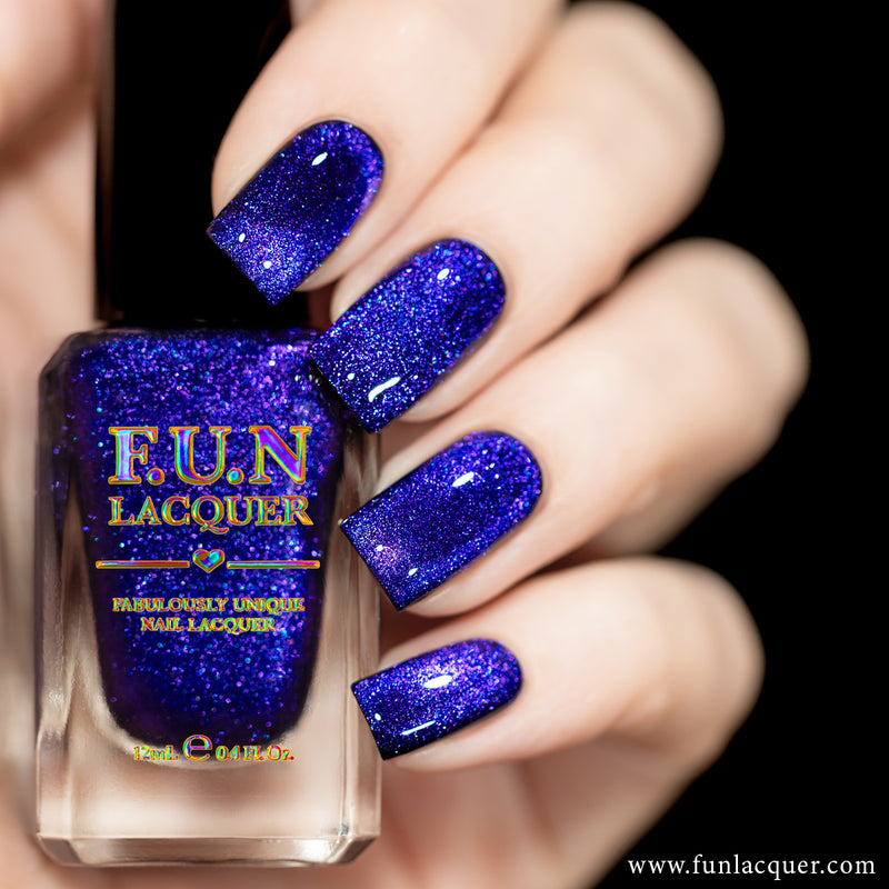[Preorder, Ships Early Nov] F.U.N Lacquer - Strontium Copper Nail Polish (Magnetic)