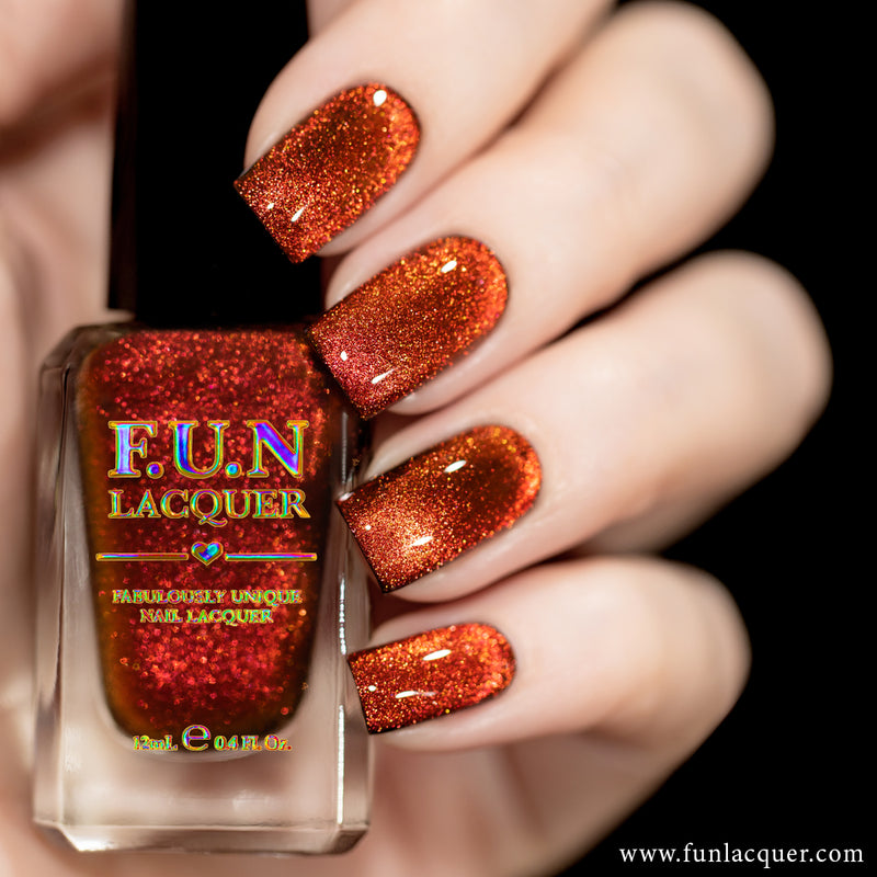 [Preorder, Ships Early Nov] F.U.N Lacquer - Strontium Nail Polish (Magnetic)