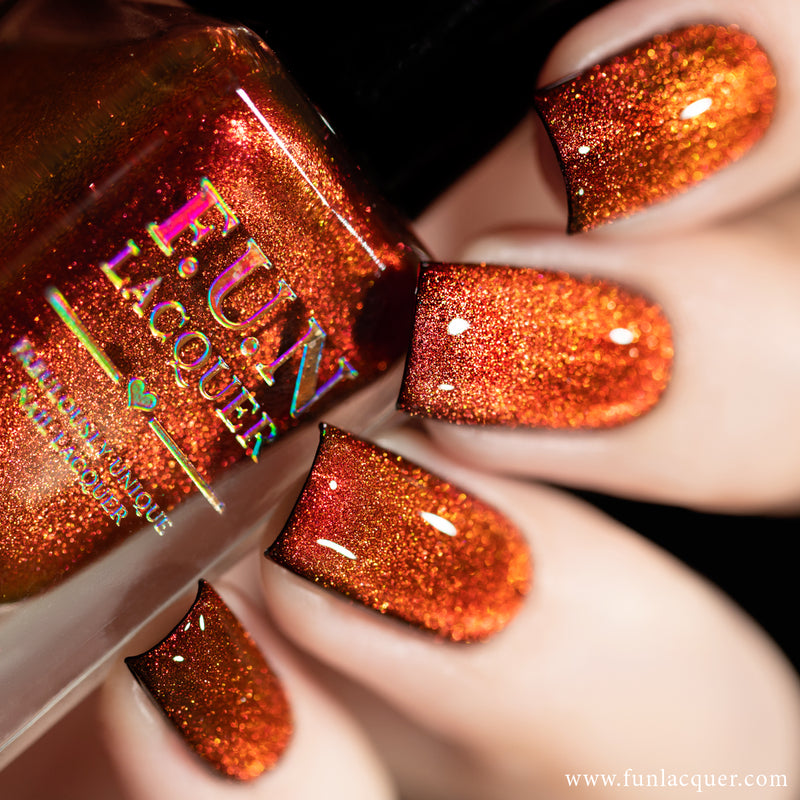 [Preorder, Ships Early Nov] F.U.N Lacquer - Strontium Nail Polish (Magnetic)