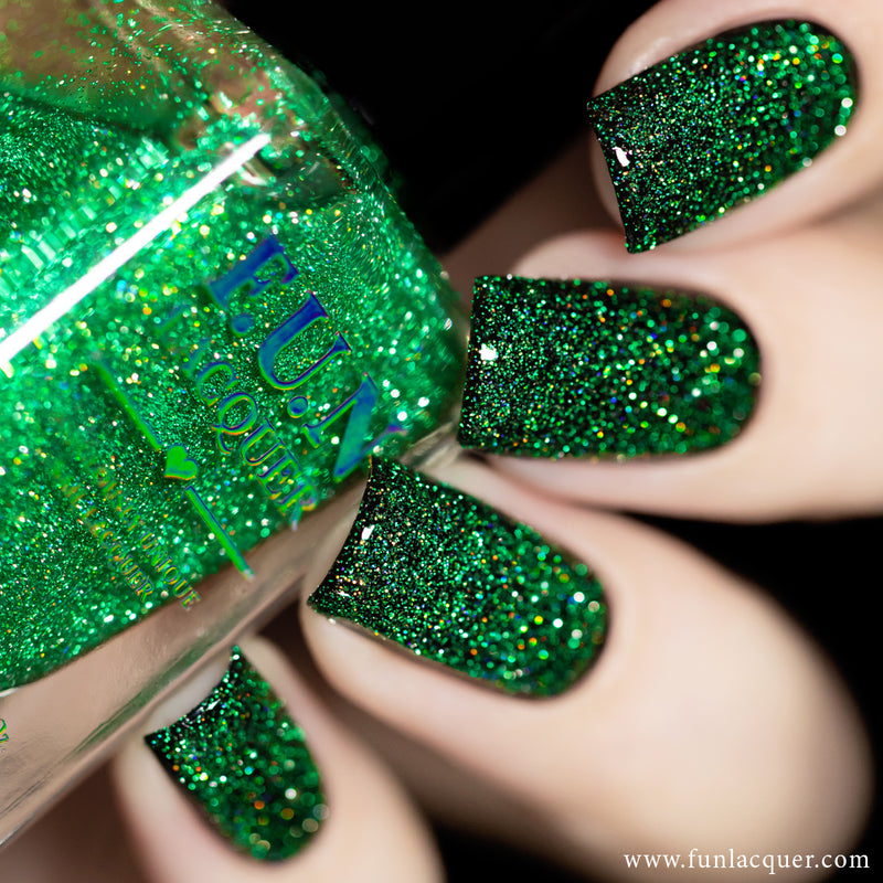 F.U.N Lacquer - Where's My Money? Nail Polish (Flash Reflective)