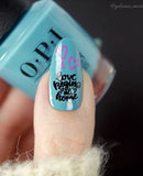 UberChic Beauty - UC Mini - Cozy At Home Stamping Plate