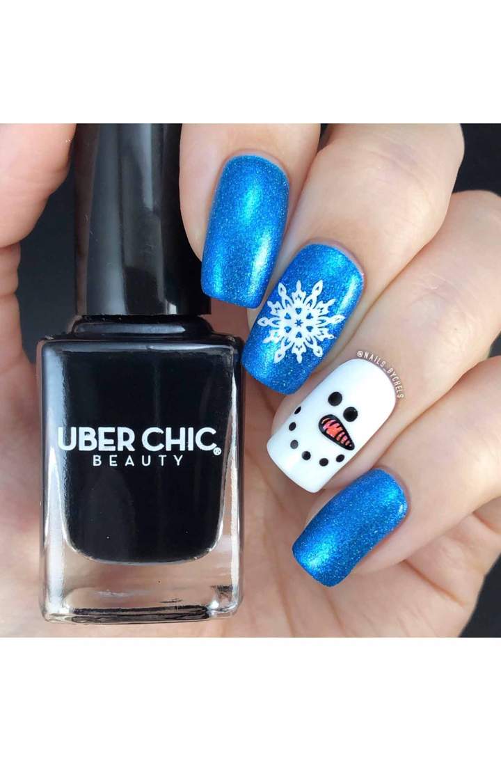 UberChic Beauty - Pure Black Stamping Polish