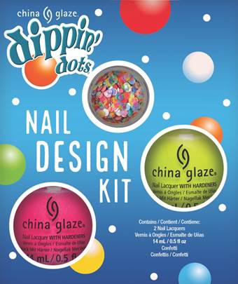 China Glaze - Strawberry Chillin Nail Art Kit 2pc