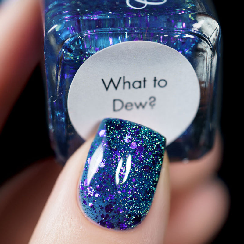 [Preorder, Ships Early/Mid December] Cadillacquer - What to Dew? Nail Polish (Flash Reflective) - Store Exclusive