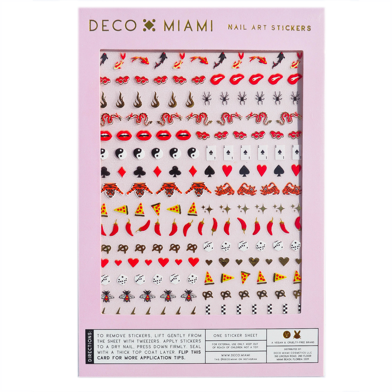 Deco Miami - Jackpot Nail Stickers