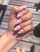 Deco Beauty - Pink Pony Nail Stickers