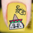 UberChic Beauty - UC Mini - Let's Taco Bout It Stamping Plate