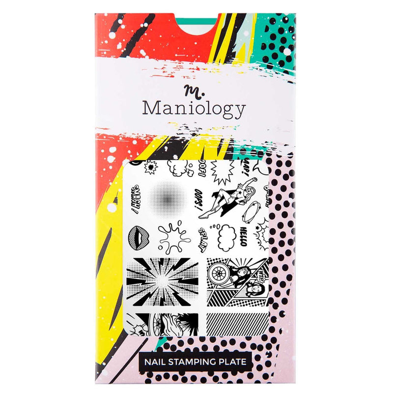 Maniology - M325 Comic Book Stamping Plate