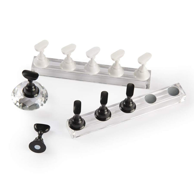 Maniology - Magnetic Nail Tip Stand Holder & Storage Container - Marble