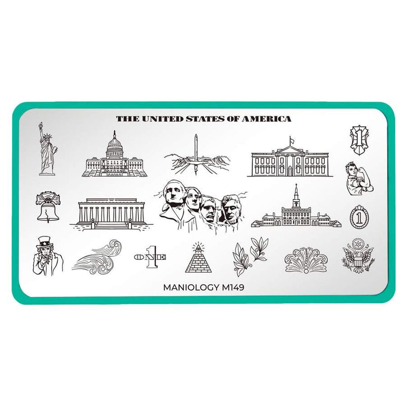 Maniology - Occasions: M149 U.S. Monuments Stamping Plate