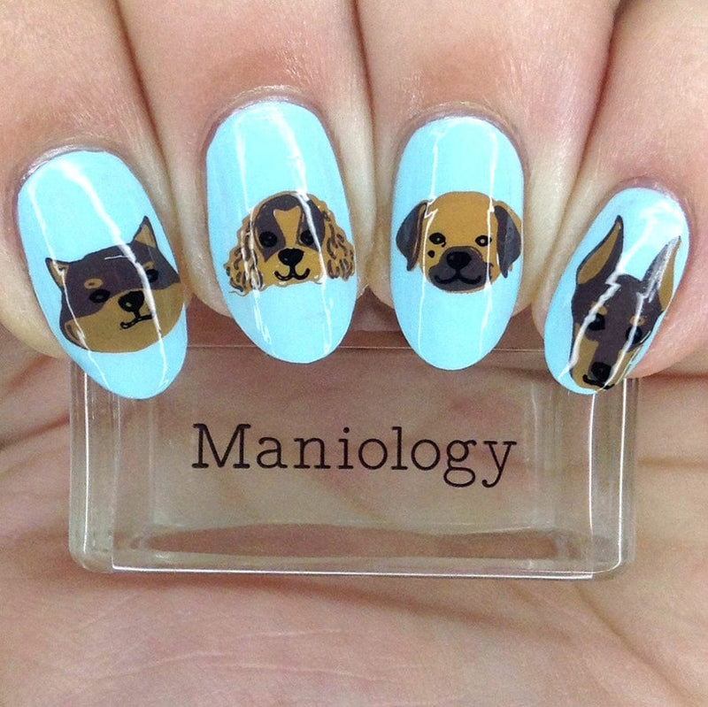 Maniology - M328 Paw-some Pets Stamping Plate