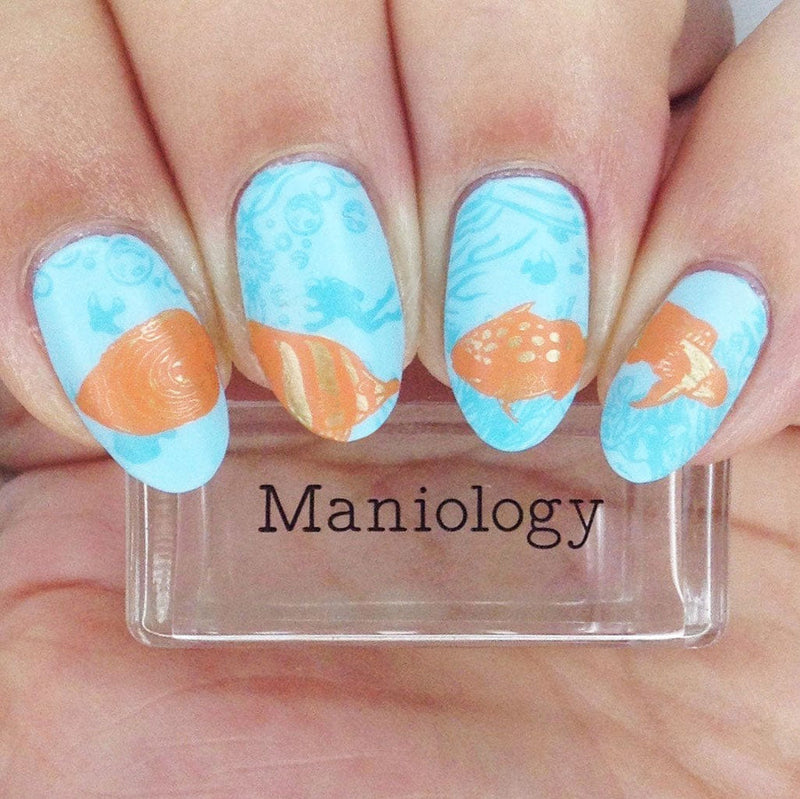 Maniology - Stamp For A Cause: Coral Reef Alliance Nail Stamping Bundle