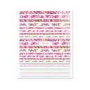 Moyra - Flowers No. 07 Nail Stickers (Pink)