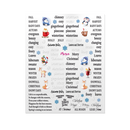 Moyra - Seasonal Words No. 20 Nail Stickers