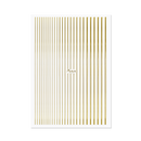 Moyra - Lines No. 01 Sticker Strips (Gold)