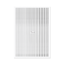 Moyra - Lines No. 02 Sticker Strips (Silver)