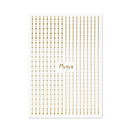 Moyra - Dots No. 01 Sticker Strips (Gold)