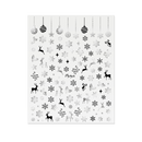 Moyra - Winter (Silver/Black) No. 22 Nail Stickers