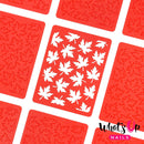 Whats Up Nails - Maple Leaves Stencils