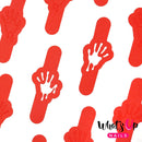 Whats Up Nails - Bloody Hands Stencils