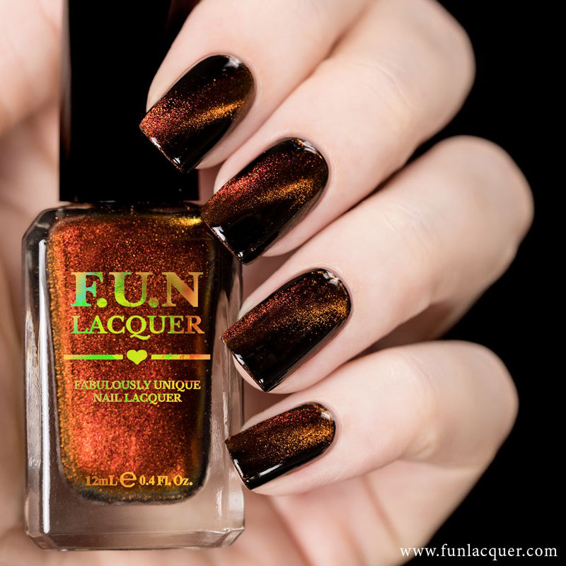 [Preorder, Ships Early Nov] F.U.N Lacquer - Wow! Nail Polish (Magnetic)