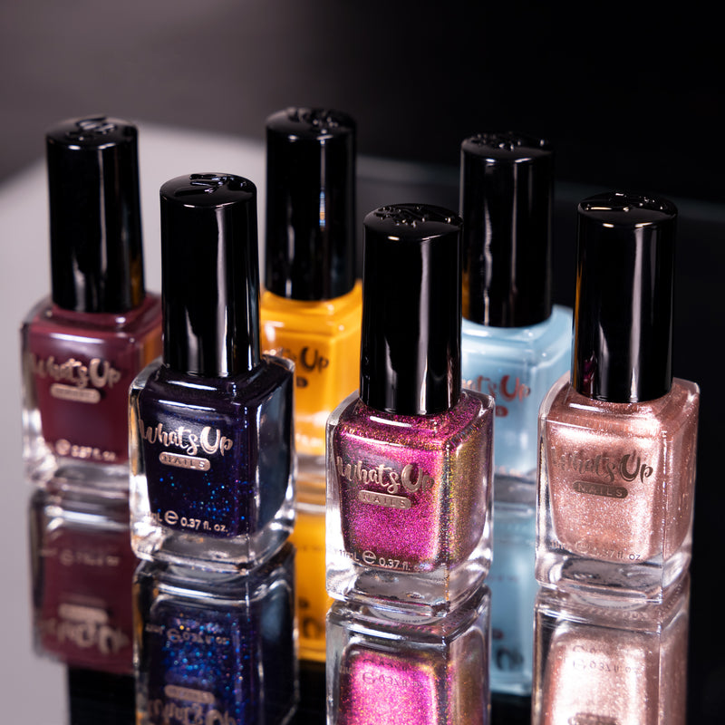 Whats Up Nails - Shorter Days Collection (6 Nail Polishes + Magnet)